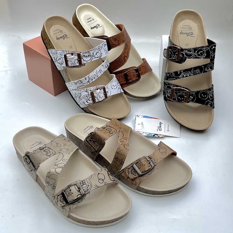 Sandal Wanita selop terbaru Nevada brand matahari motif disney