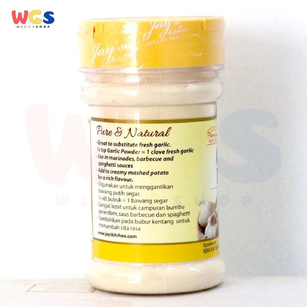 Jay's Kitchen Jays Garlic Powder 80g - Bawang Putih Bubuk