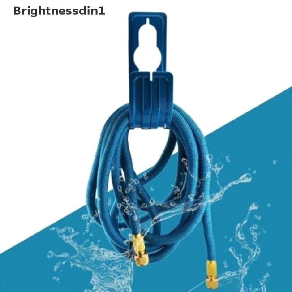 [Brightnessdin1] Taman Rumah Selang Tempat Gantungan Pipa Penyimpanan Hosepipe Hook Penyiraman Gulungan Rak Butik