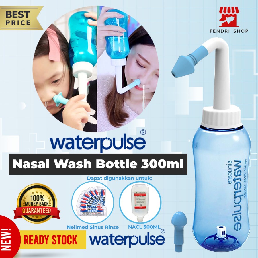 Botol cuci hidung / Nasal wash bottle 300ML cocok untuk sinus rinse