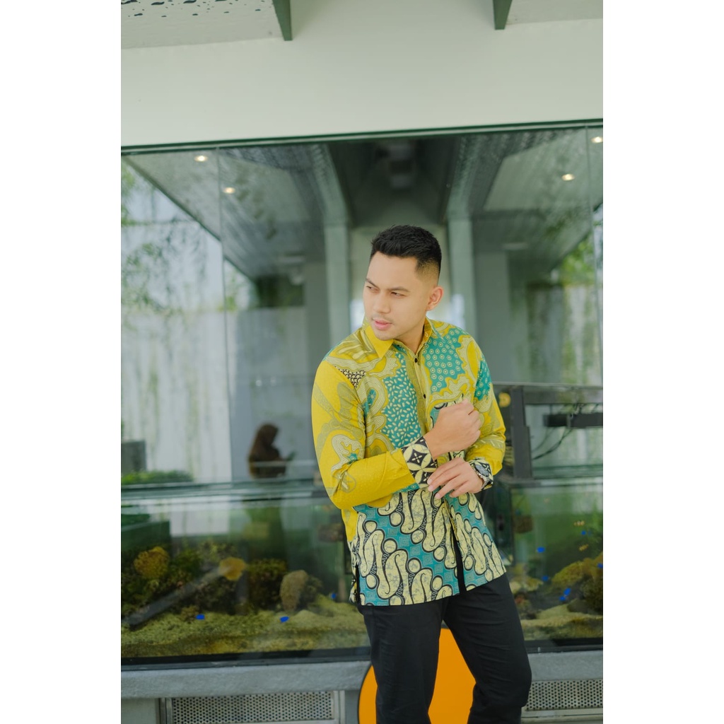 Baju Wanita Atasan Batik Couple Kemeja Tunik Kekinian Murah Jumbo