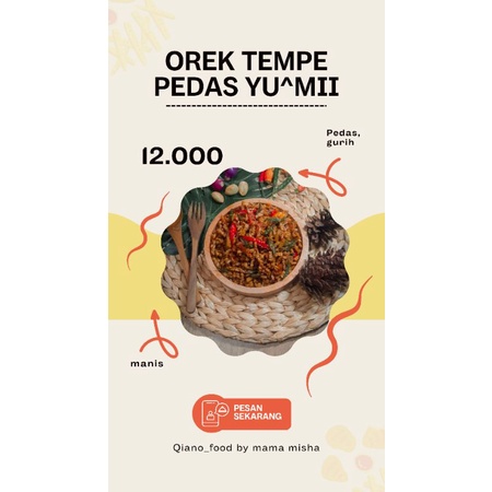 

Orek Tempe,Tempe Orek,kering tempe pedas manis