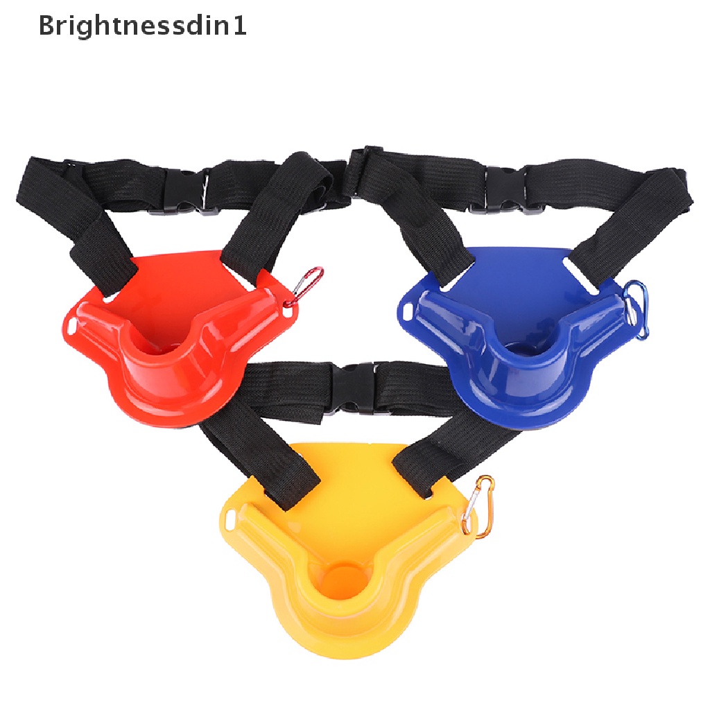 [Brightnessdin1] Tahan Lama Fish Rod Belt Fishing Fighg Sabuk Pinggang Batang Holder Belt Butik Pancing