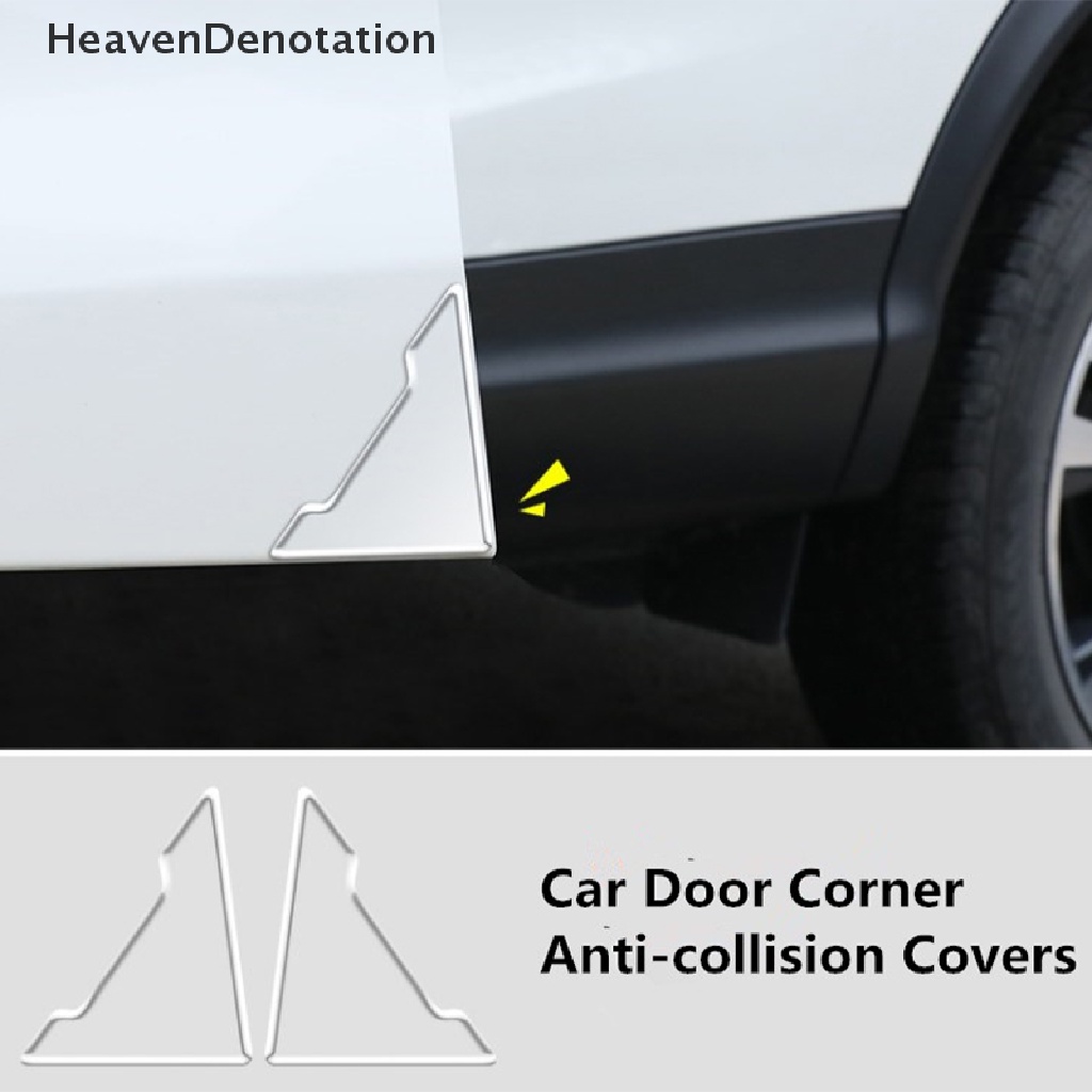 [HeavenDenotation] Universal Penutup Sudut Pintu Mobil Anti Tabrak Pelindung Silikon Transparan HDV