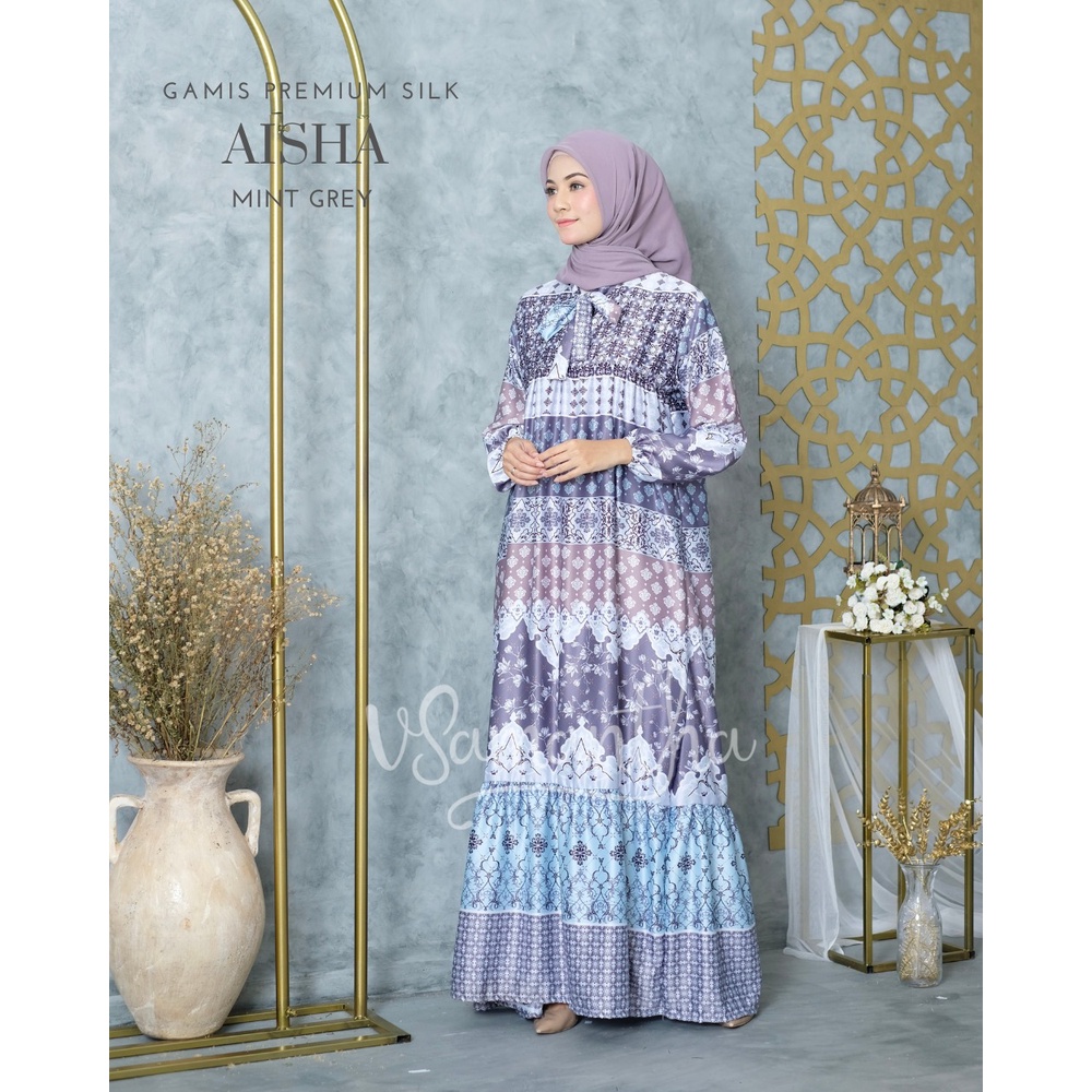 Gamis Premium Silk Aisha