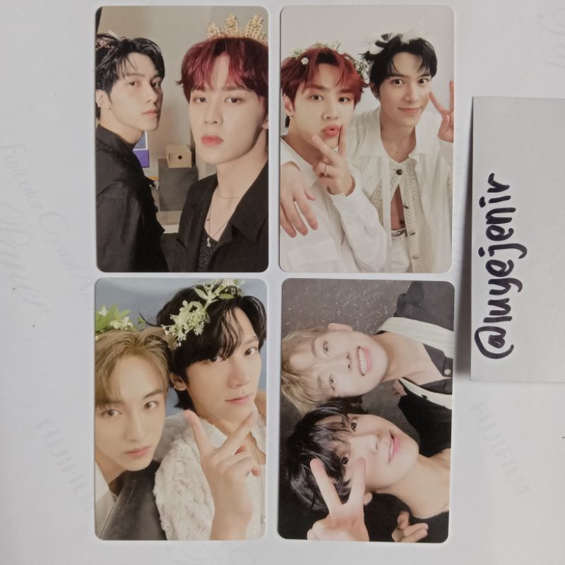 [ Ready ] photocard unit wayv sg season greetings 2023 winwin hendery ten pc set greeting official M