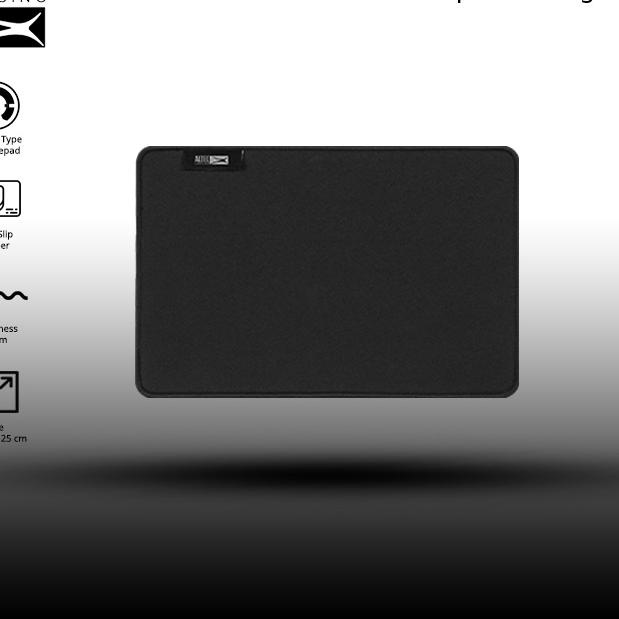 ➩ Mousepad Gaming Altec Lansing ALMP-7104 - Mousepad berukuran 31 x 25cm / Mousepad tipe Speed / Mem
