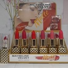 ♣ [LUSINAN] Lipstik REVLON Matte 3D Casing Gold / Silver / Merah ♔