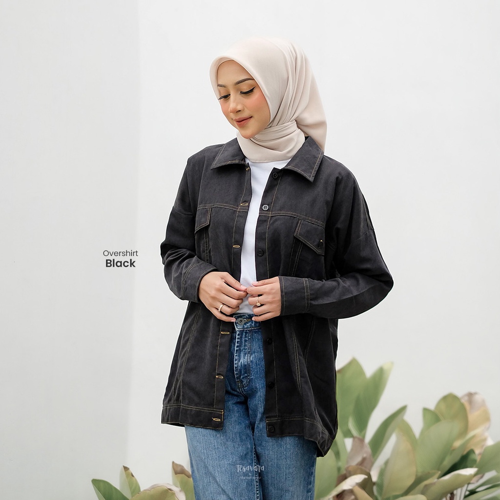 Tesavara | Overshirt | Kemeja Corduroy Wanita