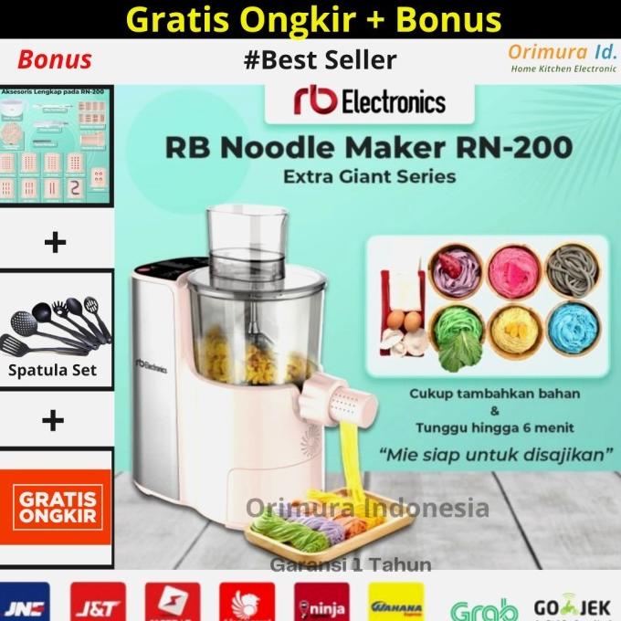 Mesin Pembuat Mie Otomatis - RB Noodle RN 200 Profesional
