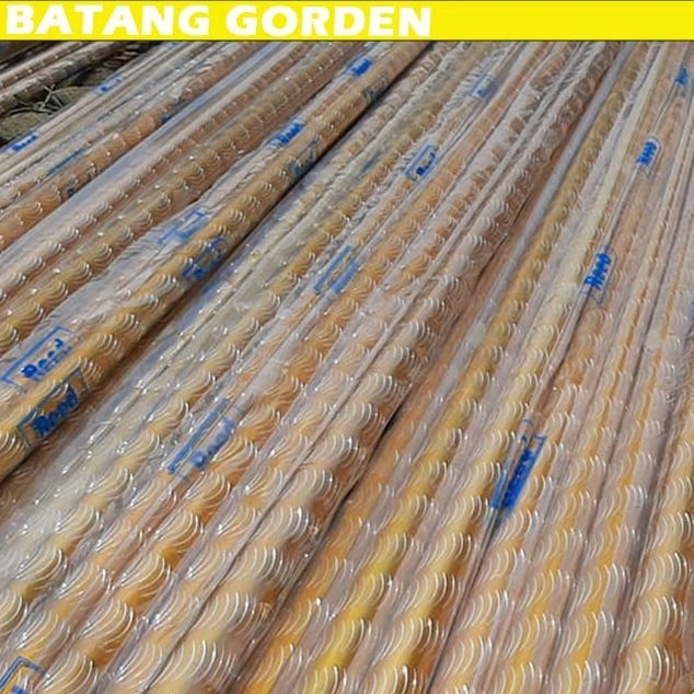 [COD] BATANG GORDEN SAJA MOTIF ULIR/BESI GORDEN/TIANG GORDEN/PIPA GORDEN/RELL GORDEN/TONGKAT GORDEN UKURAN 50CM/ 100CM / 200CM