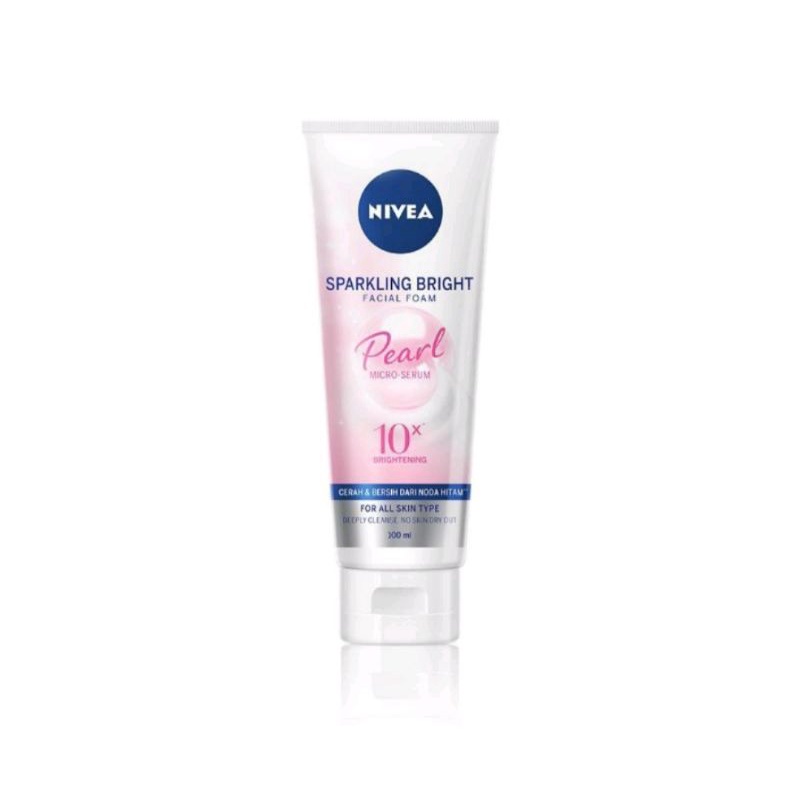 NIVEA Sparkling Bright Facial Foam 100ml