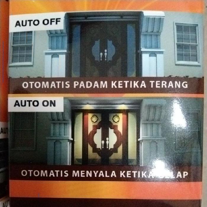 Lampu Hannochs LED Sensor Cahaya 6W - 9W - 11W Cahaya Putih