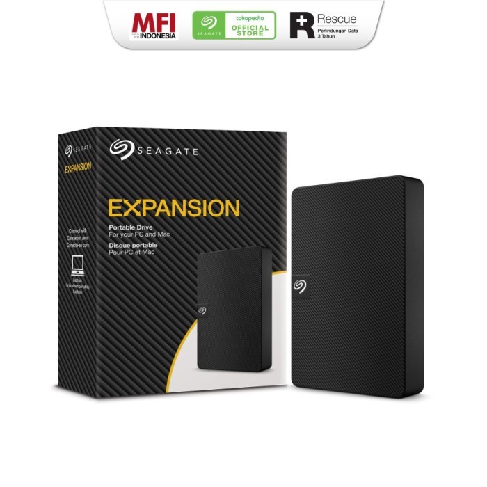 2.5" 4TB Hardisk Eksternal Seagate Expansion 4 TB 100% GARANSI RESMI MFI