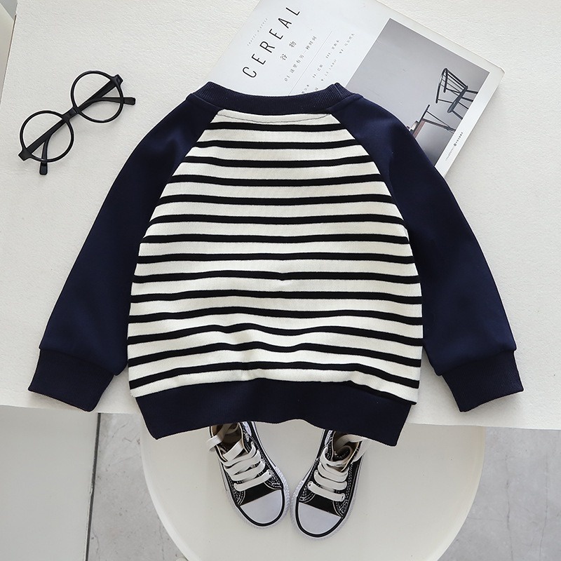 Baju Atasan anak  Sweater motif SALUR HIPU DINO 6 bulan - 4 tahun / pakaian anak unisex impor-ananakstore