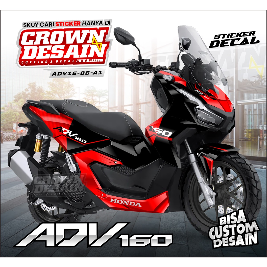 DECAL ADV160 - STIKER DECAL FULLBODY ADV NEW 160 MALAYSIA STYLE - ADV16