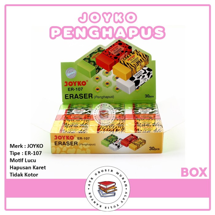

JOYKO - Penghapus Animal Er-107 Zoo - Box