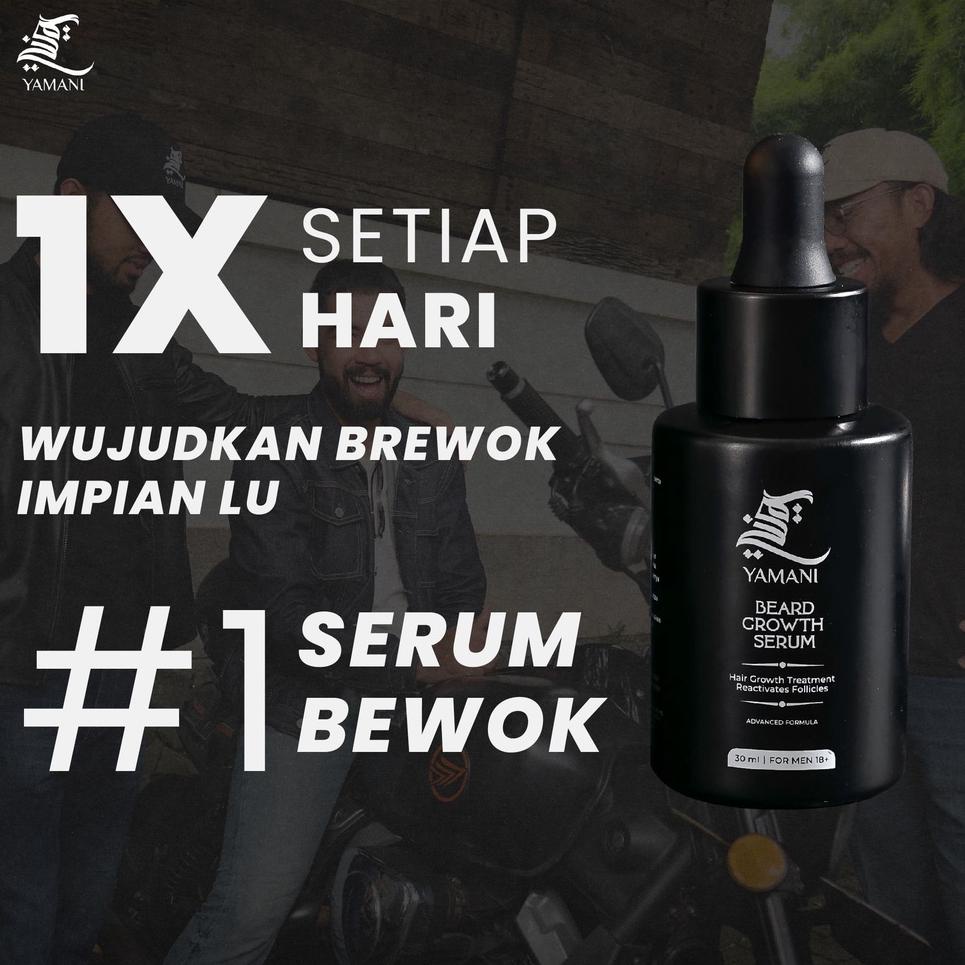 ◊ Yamani Beard Growth Serum - Penumbuh Brewok Anti Ribet ➱