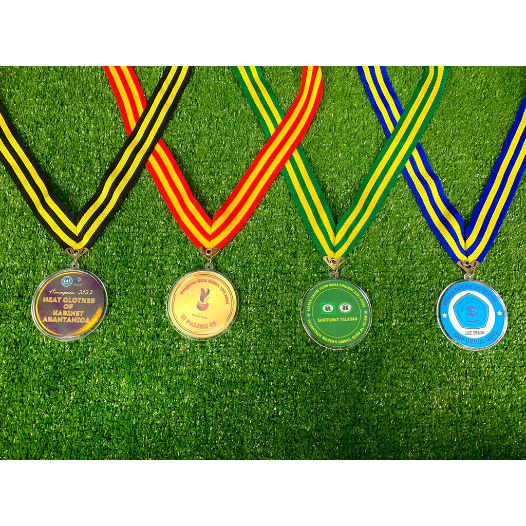 (1 HARI JADI )Mendali Custom /Mendali grosir/Mendali kelulusan/Mendali wisuda/mendali 2 sisi Custom