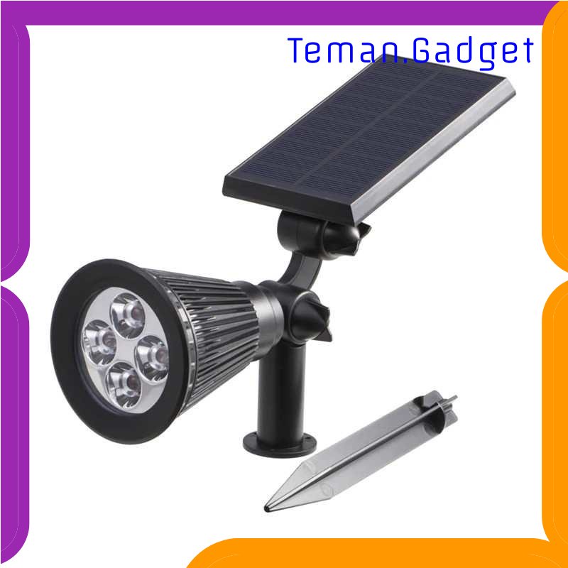 TG-LMP T-Sun Lampu Taman Hias Energi Solar Waterproof 7 LED RGB 200 Lumens 1W - TS-G0102