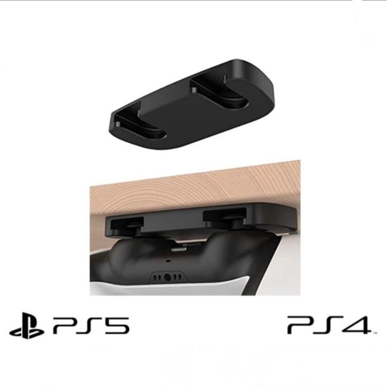 Bracket Hanger Portable Bawah Meja TV Stik Controller Rak PS5 PS4 PS3