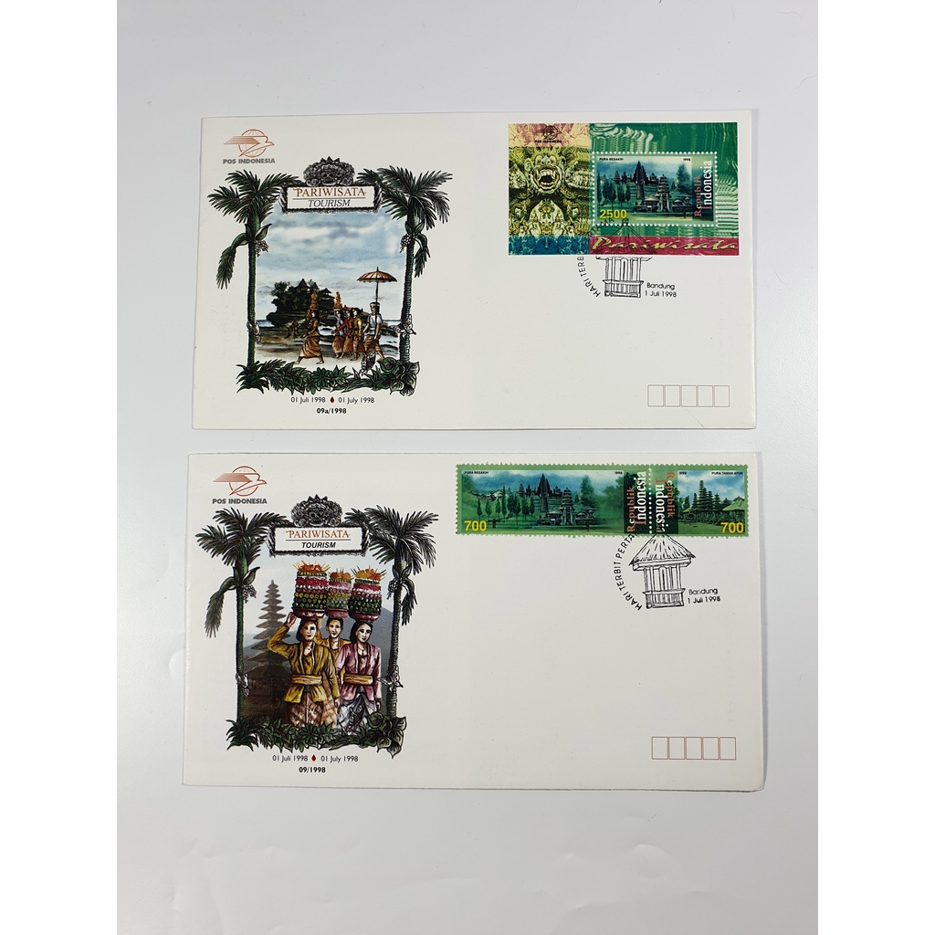 

Perangko SHP Pariwisata 1998 Set