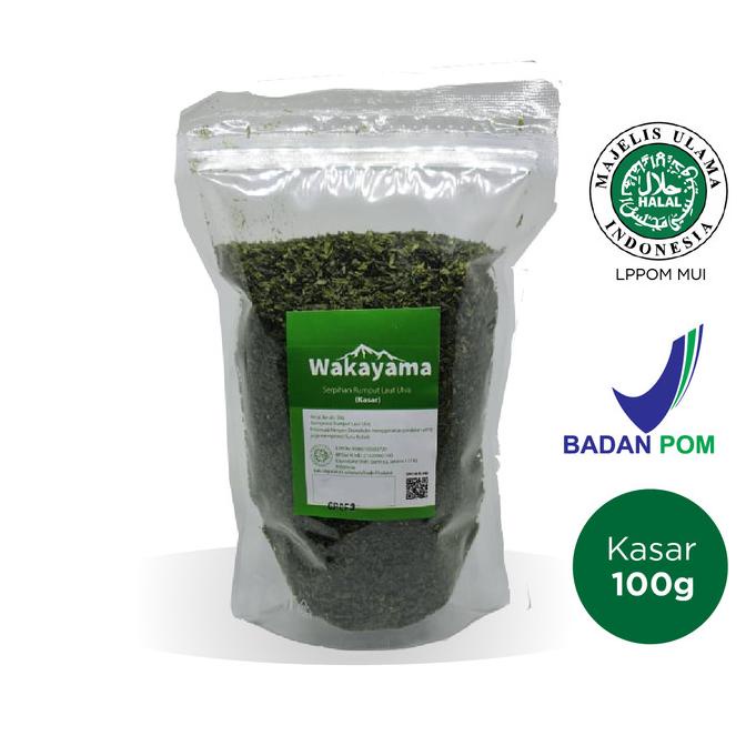 

Aonori Rumput Laut KASAR - Seaweed 100g TERLARIS