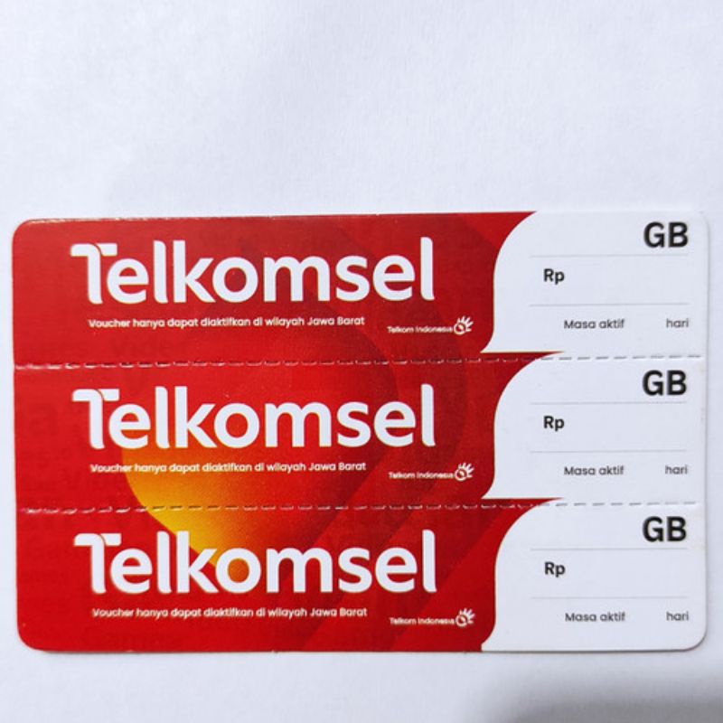 voucer Telkomsel 2gb 30hari