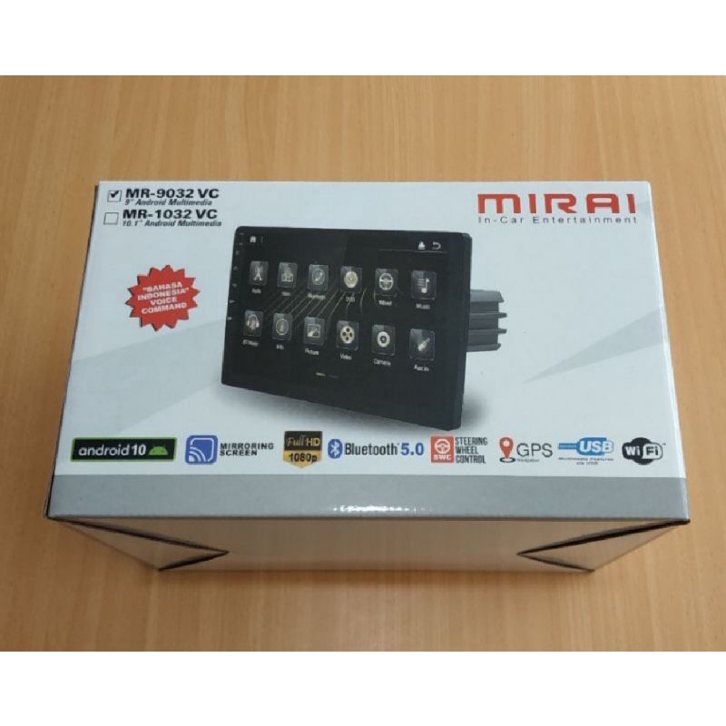 HEAD UNIT ANDROID MIRAI 9032VC YARIS LAMA