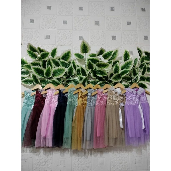 Geratis Ongkir Dres Baby Premium / COD Baju Pesta Anak Mewah Premium / Gaun Pesta Anak Murah