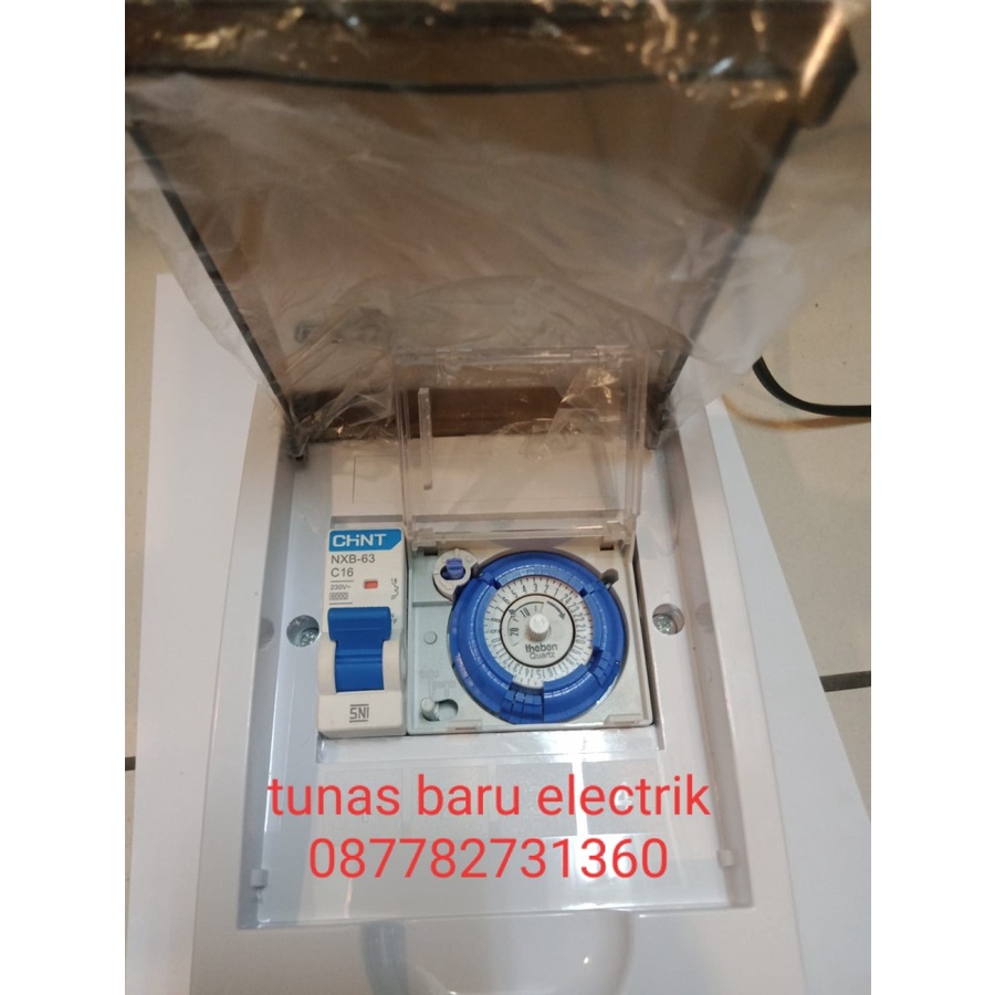 timer stop kontak tiben analog