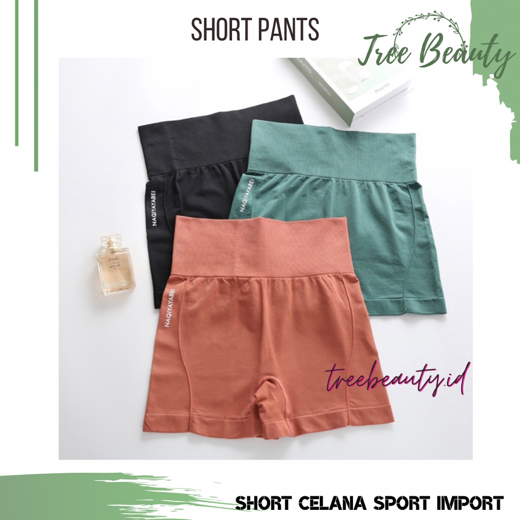 CELANA SPORT SHORT STREET HOT PANTS MINI POP PANT DALEMAN WANITA FREESIZE (C-112)