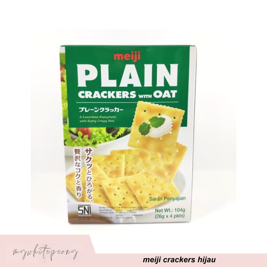 

Meiji Crackers with Oat 104 Gram