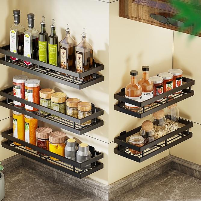 Lebih Bermanfaat Rak Bumbu Dapur Gantung Rak Dinding Penyimpanan Rak Kamar Mandi Rak Kecap Garam Rak