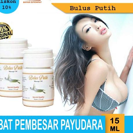 ♣Super Promo➳ PEMBESAR PAYUDARA CEPAT KENCANG MINYAK BULUS PUTIH ORIGINAL BPOM 20ML OIL MASSAGE PIJA