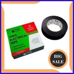 

parts Solasi listrik HomeCare isolasi listrik hitam Vinyl Electrical Tape solasi hitam lis