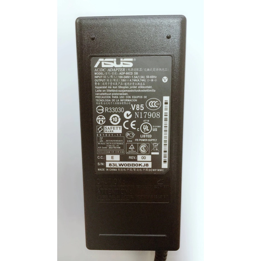 Adaptor Charger Casan laptop Asus 19v 4.74A 5.5*2.5 mm original 4.74 a