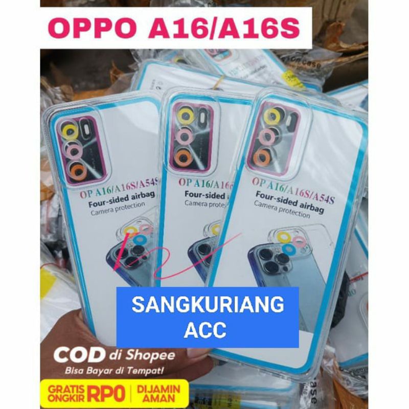 Softcase Slicon Bening Transparan hp OPPO A16/A16S Slicon Casing Case  hp OPPO A16