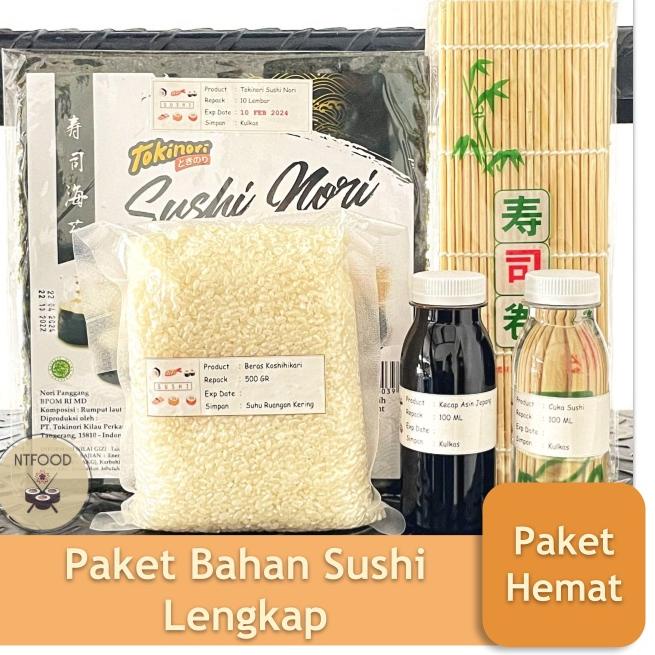 

N99 Paket Sushi Lengkap Nori Tokinori Rumput Laut Kering Halal BARU SPESIAL ㅸ