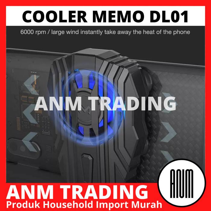 Cooler Handphone Memo Fl01 Pendingin Hp / Cooler Hp Fl01 / Gaming Fan