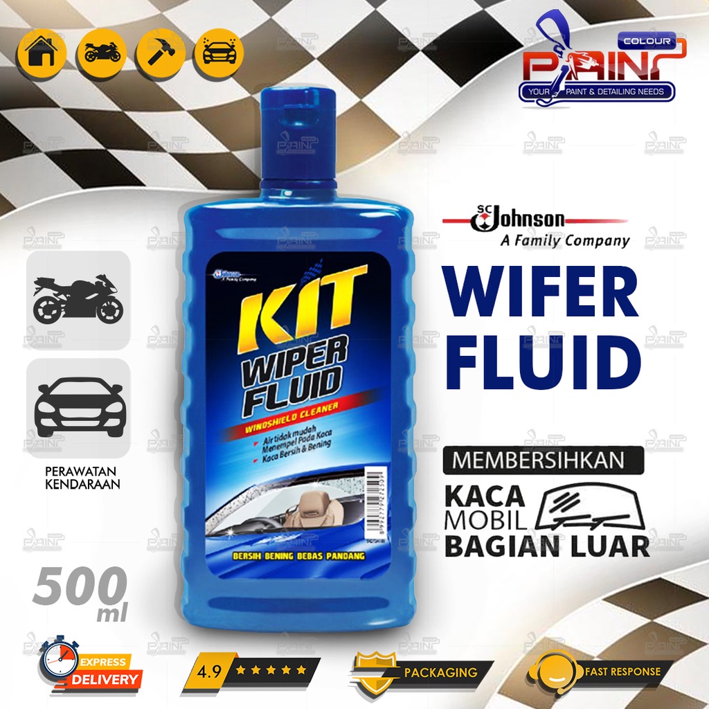 KIT WIPER FLUID Perawatan kaca mobil - 500ml botol