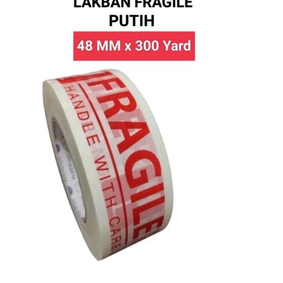 

Get Quality Lakban Fragile Merah / Putih 48 MM x 300 Yard