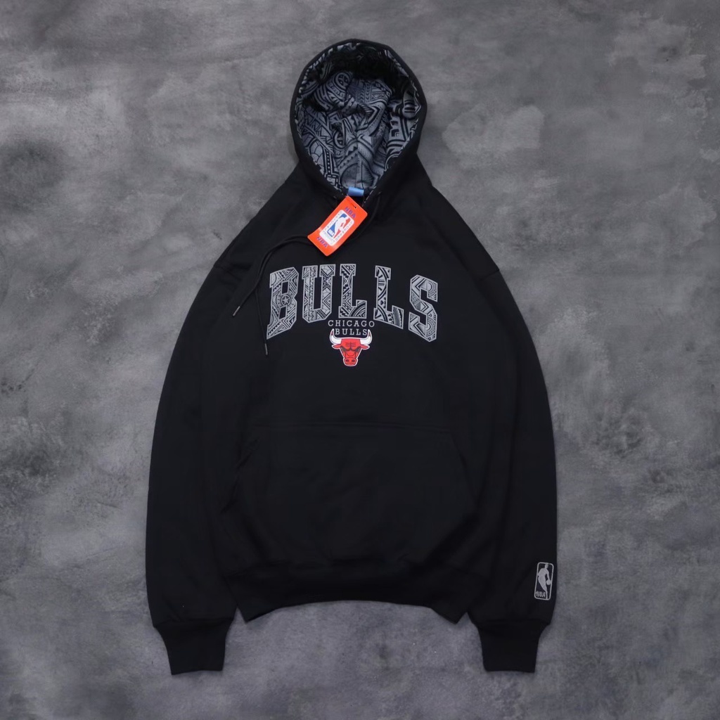 HOODIE NBA BULLS BATIK / HOODIE BULLS / HOODIE NBA / HOODIE PRIA