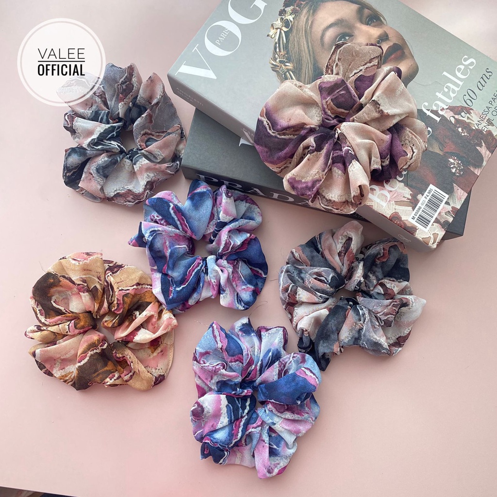 Scrunchie Cepol Rambut Cerutty Babydoll /Ikat Rambut Cepol