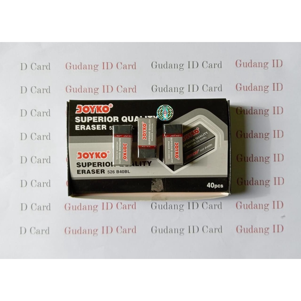 

Penghapus Eraser Joyko Hitam Kecil 1pcs