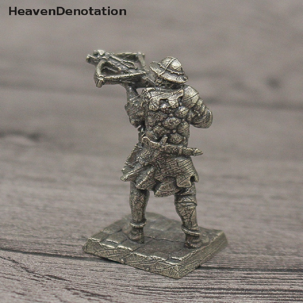 [HeavenDenotation] Patung Pemadat Roma Spartan Kuno Miniatur Tentara Vintage Model HDV