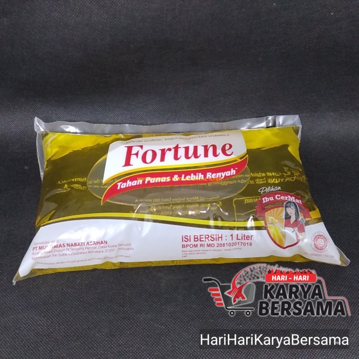 

MINYAK GORENG FORTUNE BANTAL 1 LITER