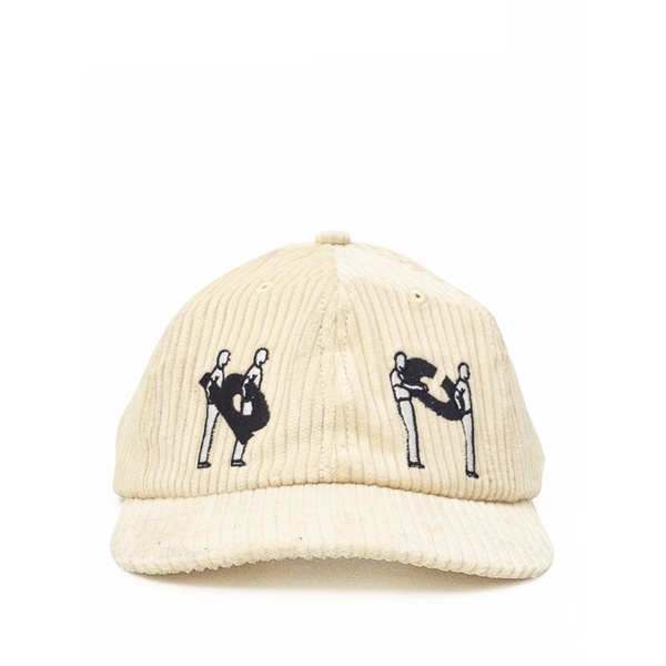 BASED CLUB - TRANSPOSED IVORY CORDUROY CAP