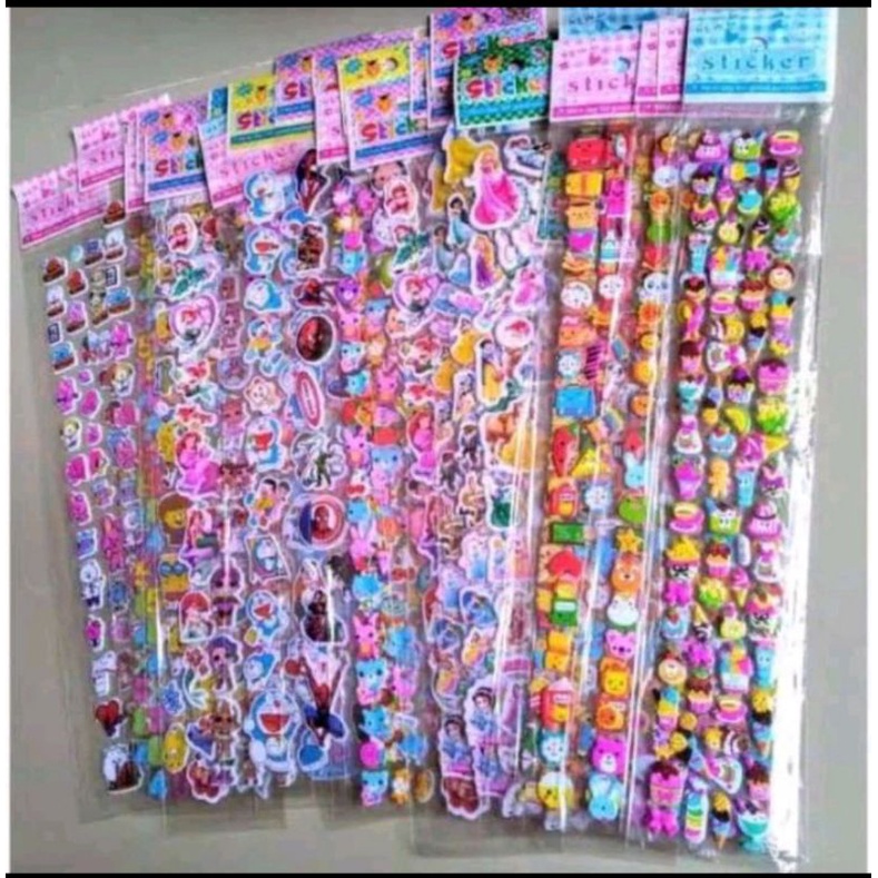 

Stiker timbul panjang