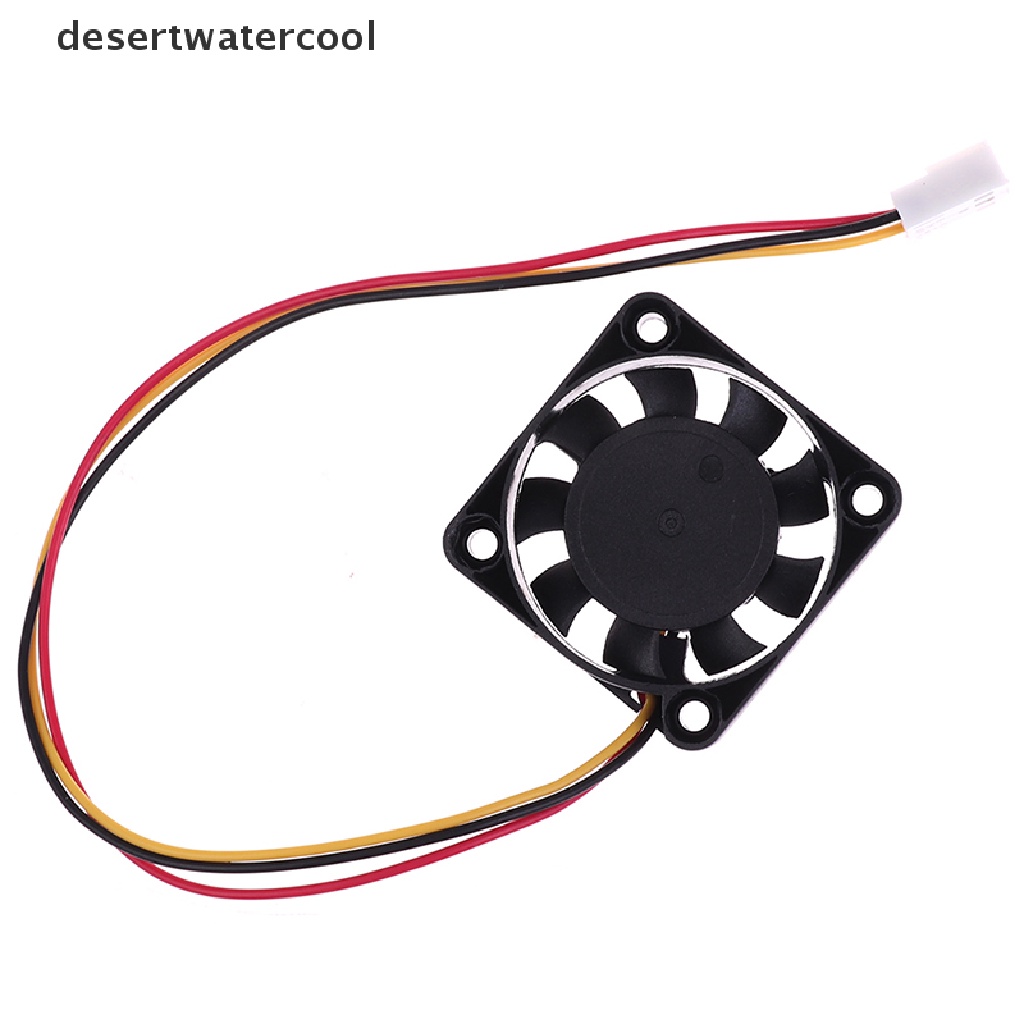 Deid 1Pc 401040mm 40 * 40 * 40 * 10kipas Pendingin 12V 0.8W 0.06A 3Pin Pendingin Heatsink Mini Fan Martijn